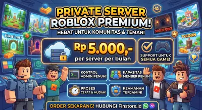 Jasa Pembuatan Private Server Roblox