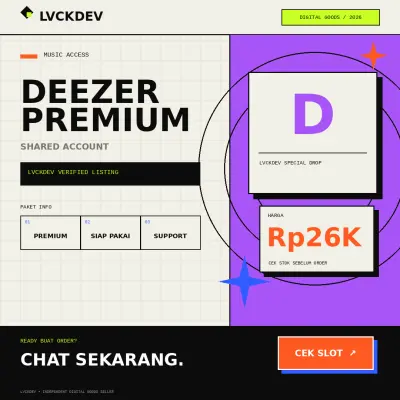 DEEZER PREMIUM — SHARED ACCOUNT