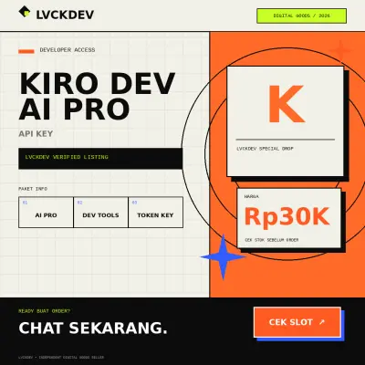 Kiro DEV AI PRO (API TOKEN KEY)