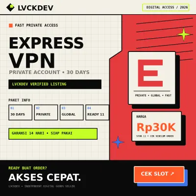 ExpressVPN Private Account 30 Hari | Global