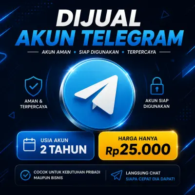AKUN TELEGRAM || USIA 2 TAHUN 🔥