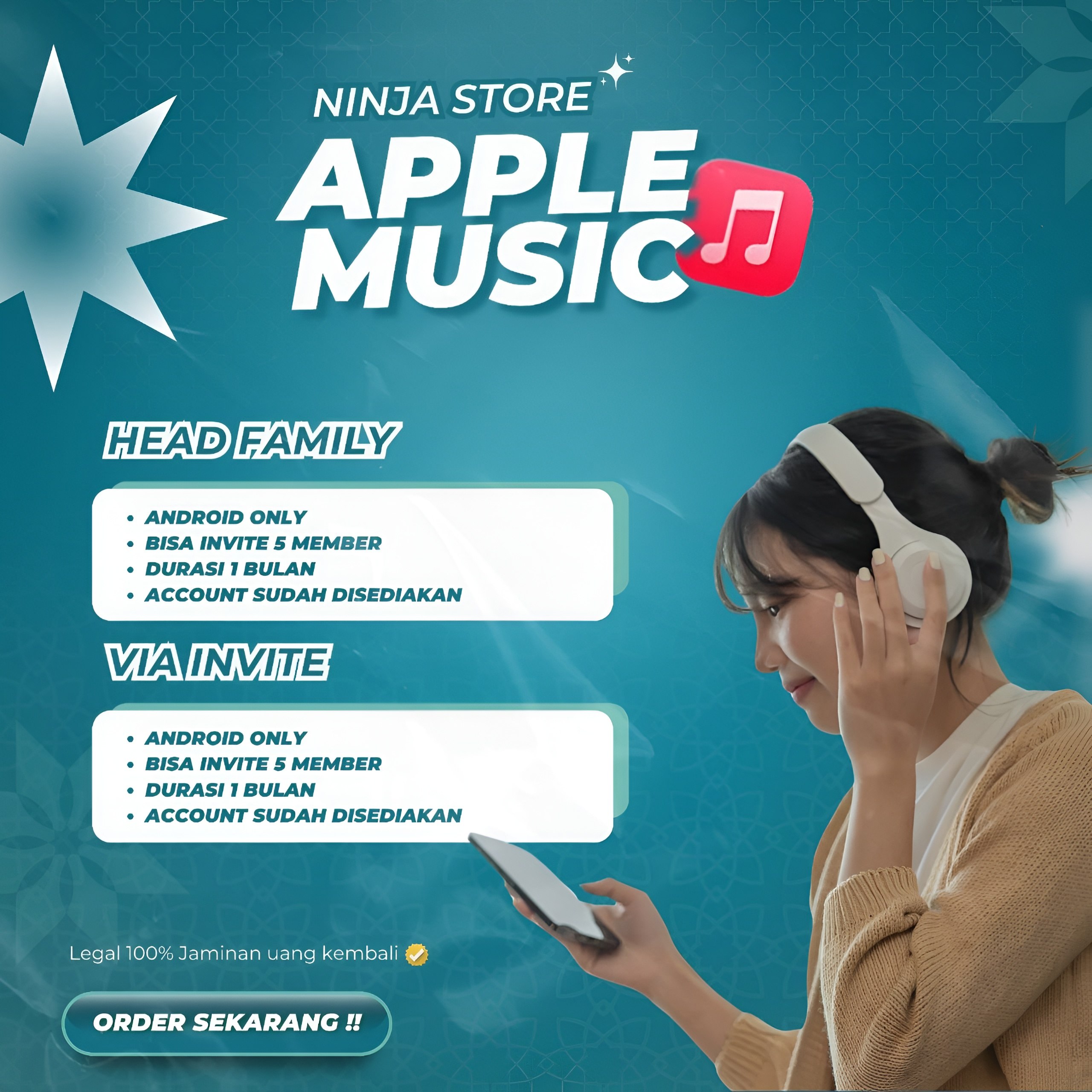 Apple Music - FAMHEAD - 1 BULAN