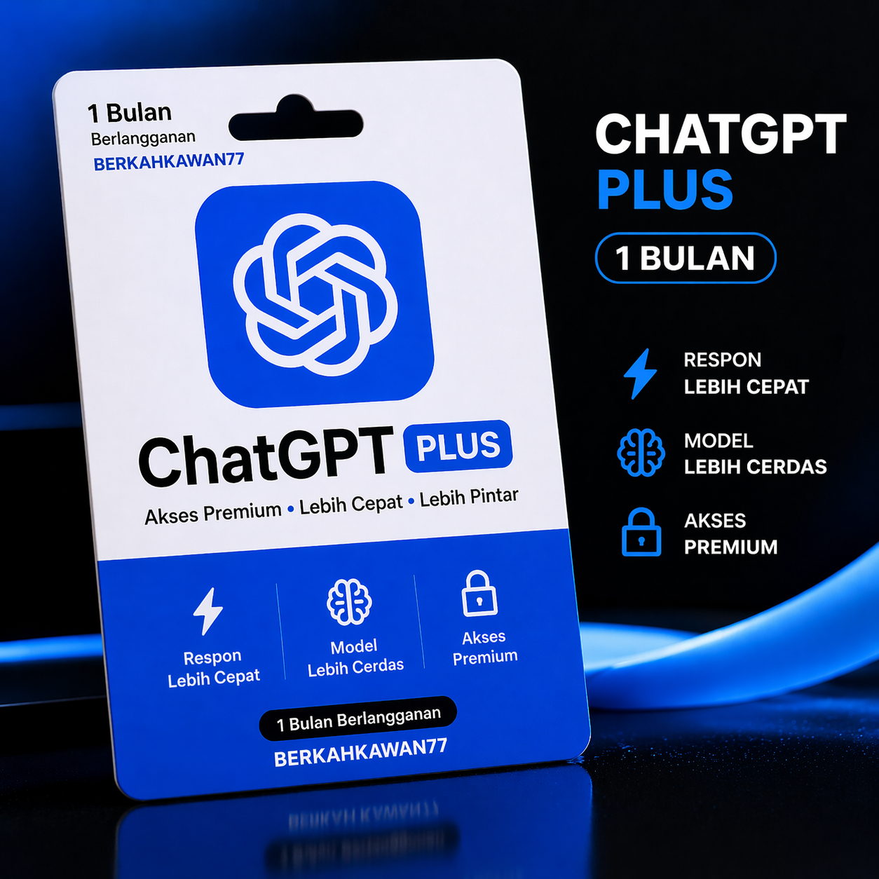 ChatGPT Plus Private 1 Bulan
